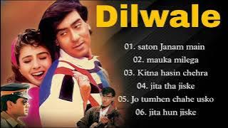 Film Dilwale Semua Lagu | Lagu Film Hindi | Ajay Devgan, Raveena Tandon, Sunil Shetty | kotak jukee