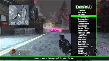 [RELEASE/PS3] Black Ops 1 GSC Mod Menu and PS3 Injector EnCoReV8.3 Open Source By CabCon + Download