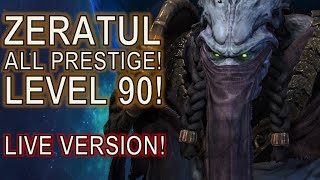 Level 90 Zeratul Prestige! ALL Talents! [Starcraft II Co-Op]