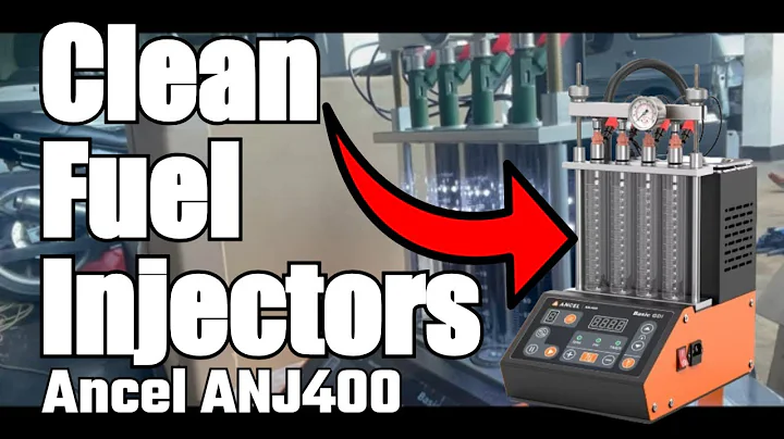How to Use & Clean Fuel Injectors with Ancel ANJ400 Injector Testing & Balancing Guide