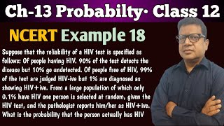 Famous Suppose that the reliability of a HIV test is specified as follows | Example 18 Probability Class 12 Net Worth