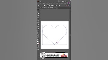How to use Blend tool on Heart Shape  in #illustrator