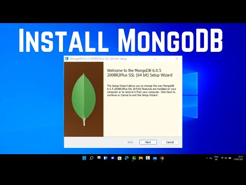 How to install MongoDB 6 on Windows 10/ Windows 11 (2023)