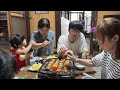 中日家庭vlog/父親節這天,我帶著3妹去日本婆家做章魚燒
