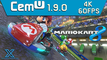 Cemu 1.9.0 - Mario Kart 8 4K 60FPS (Shader Cache na Descrição)