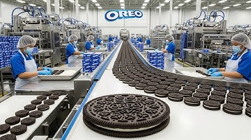 How Oreo Became a $3-Billion Brand: Inside the Industrial Cookie Factory (Full Process)