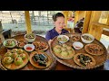 Harvest gourds to sell at the market  prepare dishes from gourds stuffed gourds  trieu mai huong