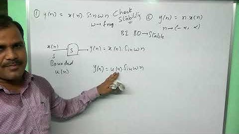 DT stable and unstable systems - GATE practice example - signals and systems