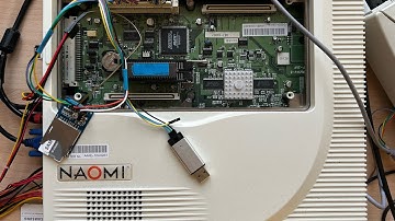 DreamShell 4.0.3 - First boot on NAOMI with SCI-SPI SD card (Shenmue 2)