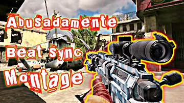 COD MOBILE | BEST BEAT SYNC MONTAGE | ABUSADAMENTE