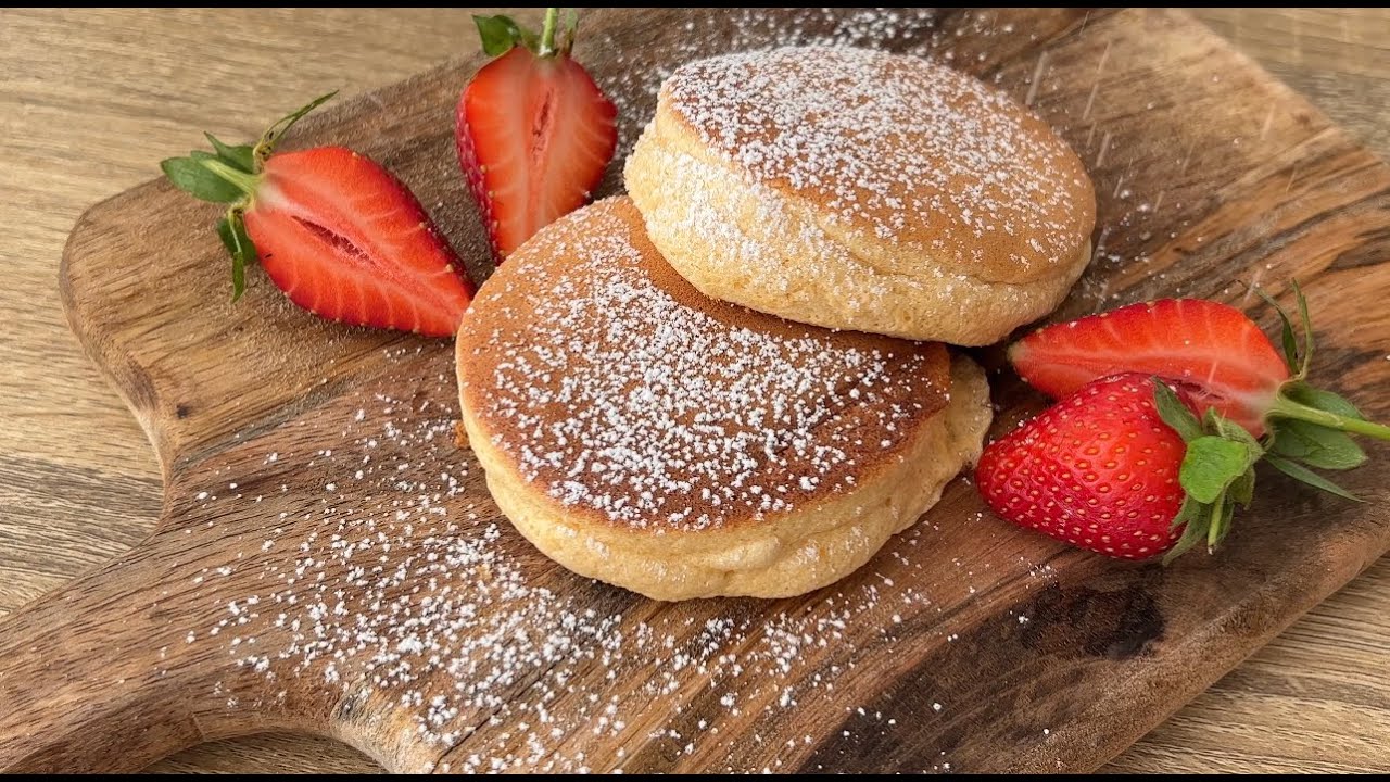 The Fluffiest Japanese Pancakes ! YouTube