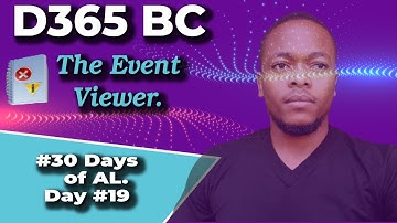 How to use the event viewer to debug in Microsoft Dynamics 365 Business Central.