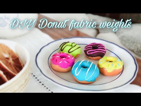 How To: Donut Pattern Weights Using Polymer Clay – Happy Makes Me