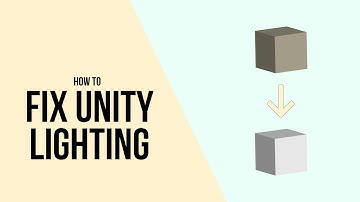 How to Fix Unity Lighting Problem - Weird material color | The Helping Bro