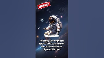 Quick Astronaut Facts for Kids 🚀 #learningshorts