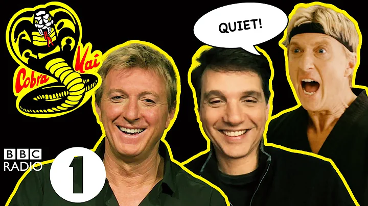 "QUIET!": Cobra Kai's Ralph Macchio and William Za...