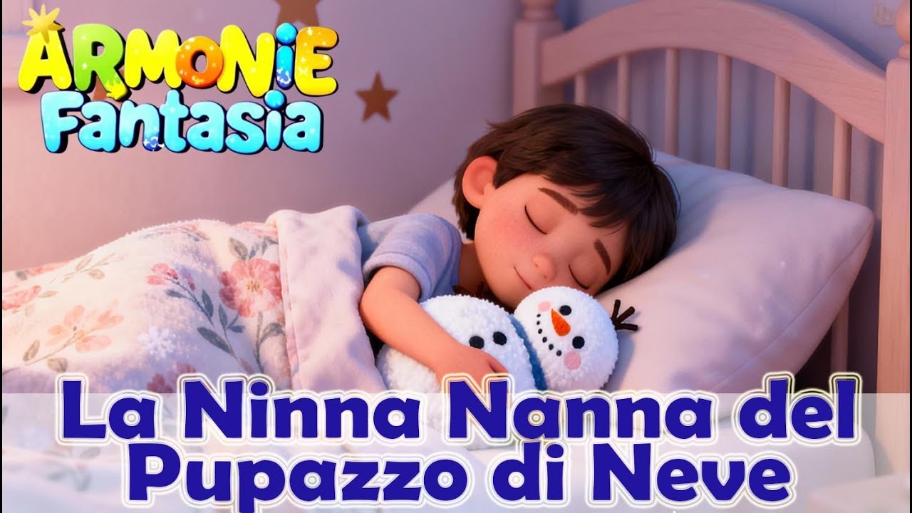 La Ninna Nanna del Pupazzo di Neve ️ | Canzone per Bambini | Musica per ...