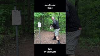 Disc Golf at Alsop Meadow - Hole 3 #discgolf #dog