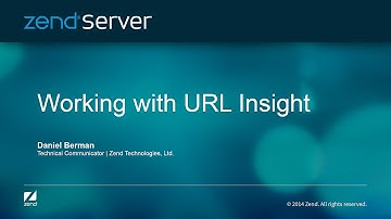 Working with URL Insight