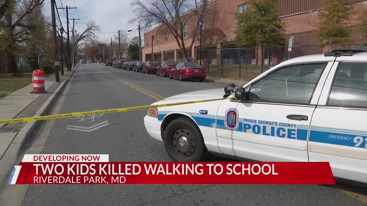 Two students hit, killed while walking to school in Prince George's ...