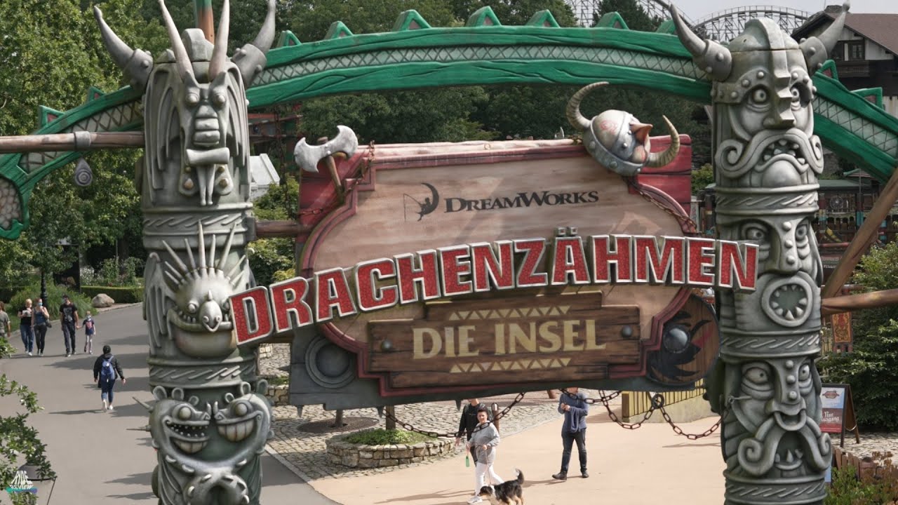 DreamWorks - how to train your dragon - Drachenzähmen Die Insel - Heide Park Resort - Theme Park