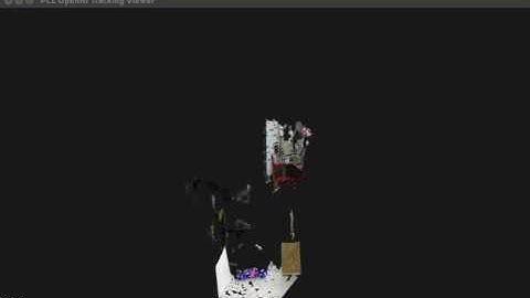 RGB-D Object Detection with PCL; Quadruped