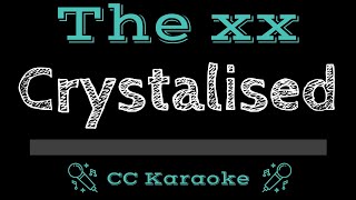 Video thumbnail of "The xx • Crystalised (CC) [Karaoke Instrumental Lyrics]"