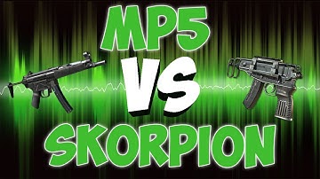 MP5 vs Skorpion | What is the Best Low Level Sub Machine Gun in MWR?