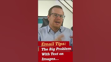 The Big Problem with Text on Images for Email Marketing