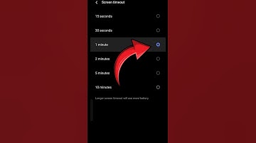 How To Change Auto Lock Time Screen Timeout | Screen Off Timeout Kaise Badhaye #shorts #ytshorts