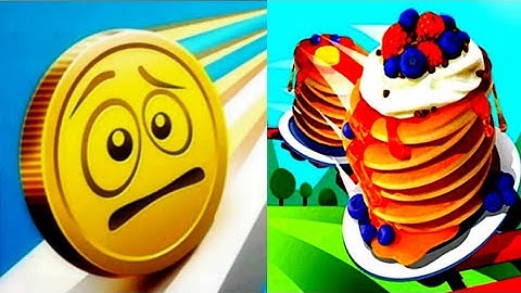 Coin Rush🪙|| Pancakes Runner🥞|| All Levels Completed|| Android iOS Gameplay