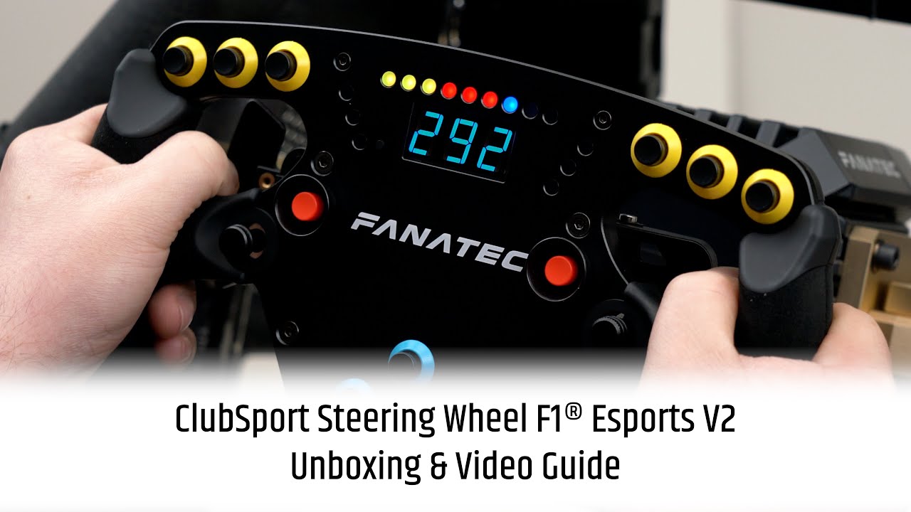 ClubSport Steering Wheel F1® Esports V2   Fanatec