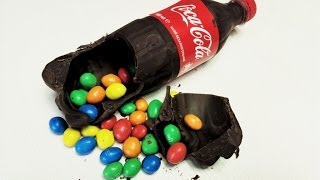 Шоколадная Coca cola с сюрпризом внутри (Как сделать)