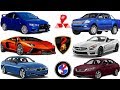 Try to Guess Brands of cars. Cartoon for children wit cars. Car Brands for Kids