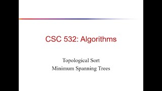 21-2 Topological sorting