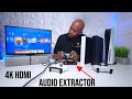 4k HDMI Audio Extractor With Optical and 3.5mm Outputs