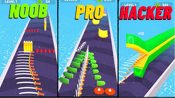 New Release - Hyper - Hybrid Casual - Cutting Run! - Gameplay Walkthrough (iOS & Android