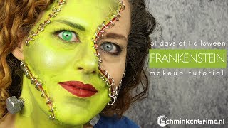 Frankenstein Makeup Tutorial | FX Makeup | 31 days of Halloween