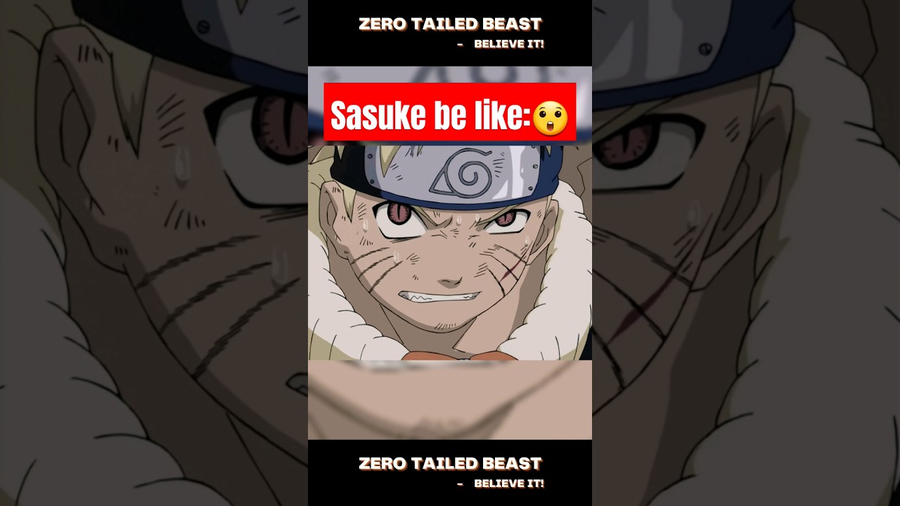 Naruto roasts Sasuke in a deadly way...🤫    