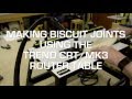 TREND CRT/MK3 ROUTER TABLE - How to Make Biscuit Joints TREND CRT/MK3 ROUTER TABLE - How to Make Biscuit Joints