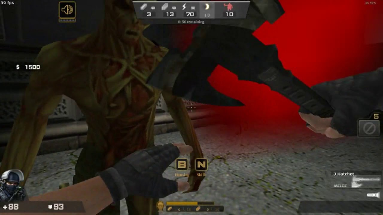 Counter Strike: Nexon -Zombie Shelter- CSNZ Short clips 1/2
