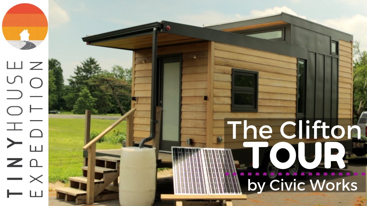 Energy Saving Tiny House Built by Baltimore Students - YouTube