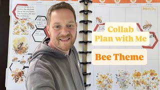 Collab Plan with Me: Bees Theme