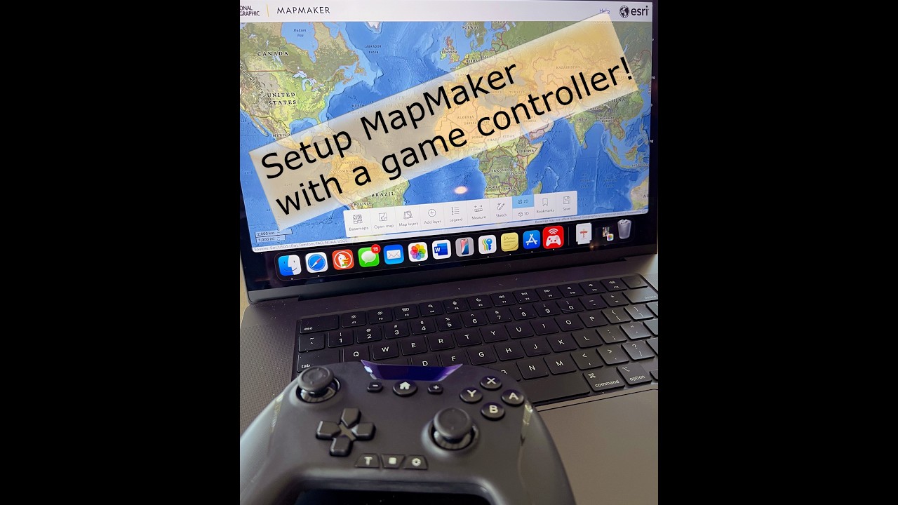 Setting up your game controller to navigate the National Geographic ...