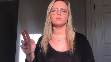 ASL202 American Sign Language IV  Lesson 5 Chapter 7 Assignment Video