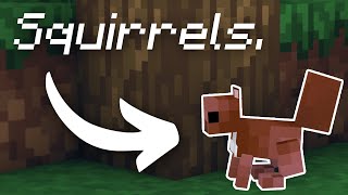 Details Mod Squirrels into Minecraft. Now. Guide