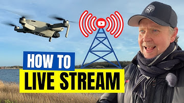 How to Live Stream DJI Mini 2 🔴 Works for Mavic Mini too 🔴 Prism Live Stream Tutorial