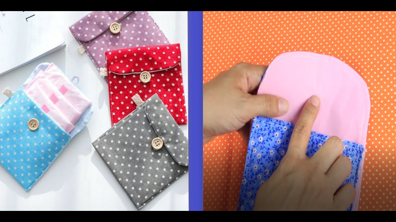 Bolsa de tela Porta Absorbente o Toallas Sanitarias