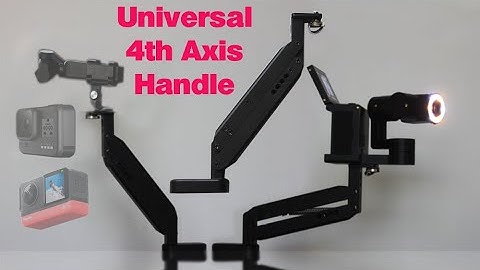This 4th/Z axis smooth out bumpy 3 axis gimbal effects. For IDOLCAM, Gopro, DJI Osmo, Insta360