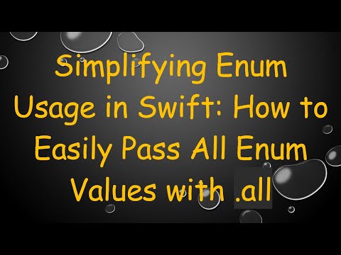 Simplifying Enum Usage